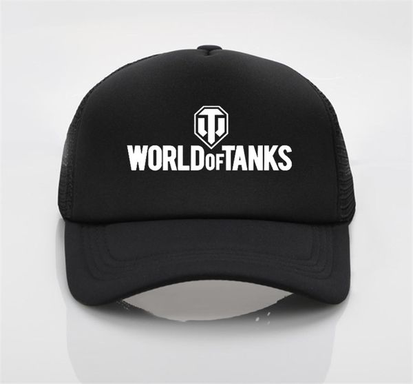 Spiele World Of Tanks Baseballkappe Männer und Frauen Sommerhüte Trendkappe Neue Sonnenhut Baseballkappe Jungen2055042