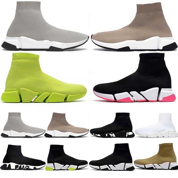 Casual meias sapatos formadores tênis sapatos clássicos preto branco vermelho buttom branco amarelo verde vermelho cinza para homens mulheres ao ar livre frete grátis 36-45