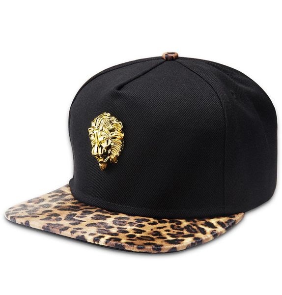 Marca de moda snapback bonés cabeça de leão chapéus de beisebol para casal esportes hip hop rap dj bola boné para homens feminino gift6849241