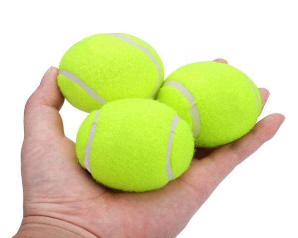 3 Stück professioneller Gummi-Tennisball, hohe Belastbarkeit, langlebiger Tennis-Übungsball für Schulclub-Wettkampf-Trainingsübungen2488327