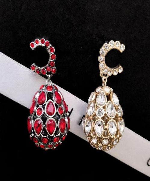 diamants legers orecchino borchie di lusso anti allergia argento ago donne orecchini gioielli personalizzazione designer vendita retro ottone 18 carati dorato alta qualità3117479