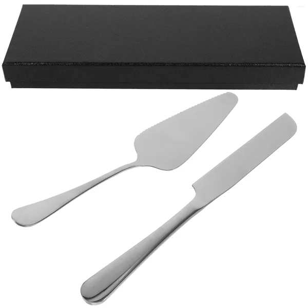 Conjuntos de louça Conjunto de faca de bolo Conjunto de servidor de casamento Suprimentos Utensílios de cozimento Home Cooking Aço inoxidável