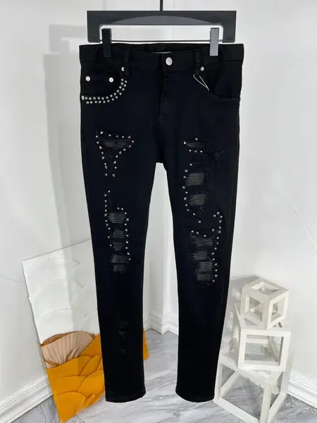 Jeans da uomo LS0913 Moda 2023 Runway Luxury Design europeo Abbigliamento in stile party