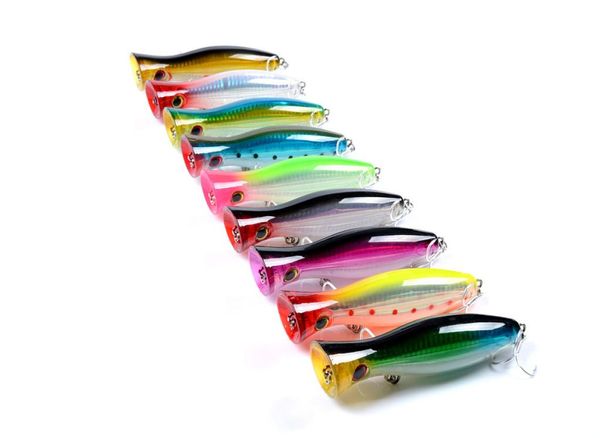 NOVO Topwater Diving Big Game Popper SwimBaits 125cm 403g de água salgada TUNA BAIT GANHO 3D OLHOS LURA LURE5974406