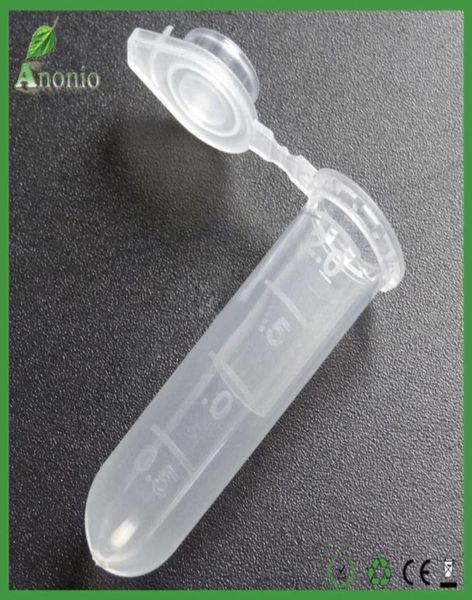 500 Stück Graduierung, 2 ml, 15 ml, 05 ml Volumen, Mikrozentrifugenröhrchen für Labor-Verbrauchsmaterialien, Kunststoffflaschen mit Kappe2170117