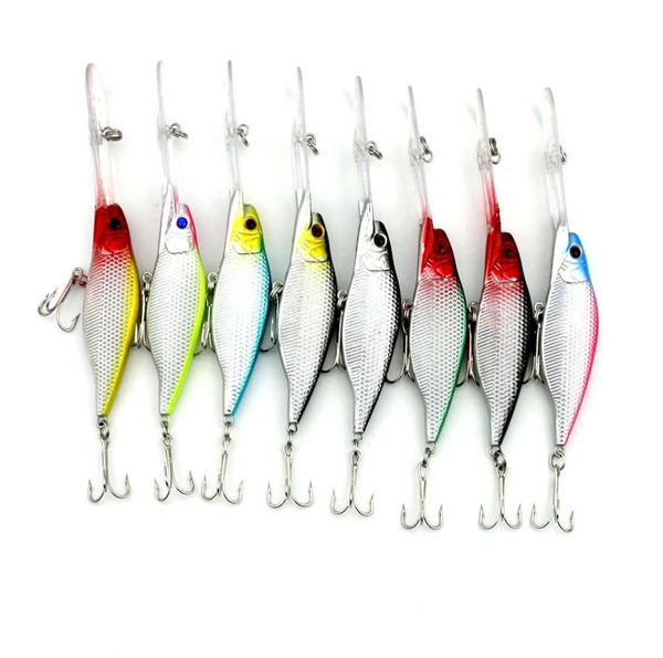 Novo longlip mergulho profundo crankbait wobbler isca de pesca a laser 92g 11cm grande bill baitfish lifelike balançando natação bait9357894