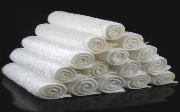 16x18 см, 12 шт., белый цвет, высокоэффективная антижирная ткань из бамбукового волокна, ручная салфетка для мытья посуды и тряпка для мытья посуды QD63615882