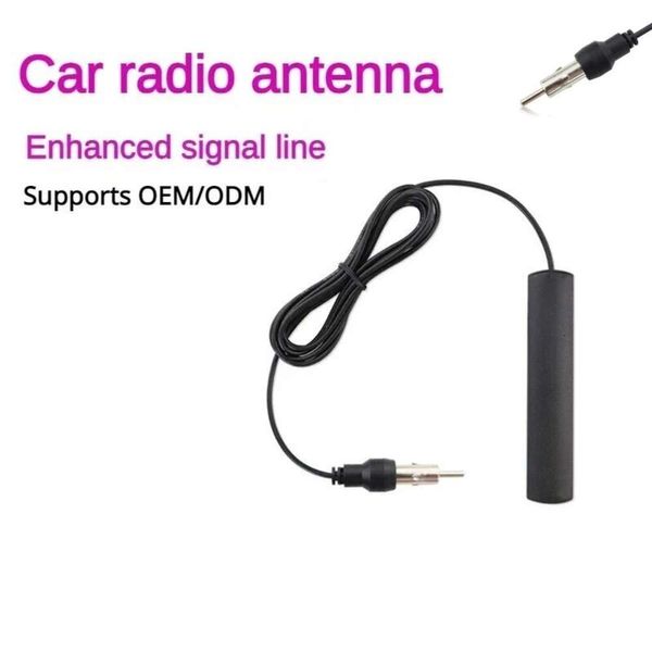 Yeni Evrensel Araba Radyosu FM Anten Sinyal Amplifikatörü Kablo Araç Gemi Sinyal Amplifikatör Anten Booster Otomatik Parçaları