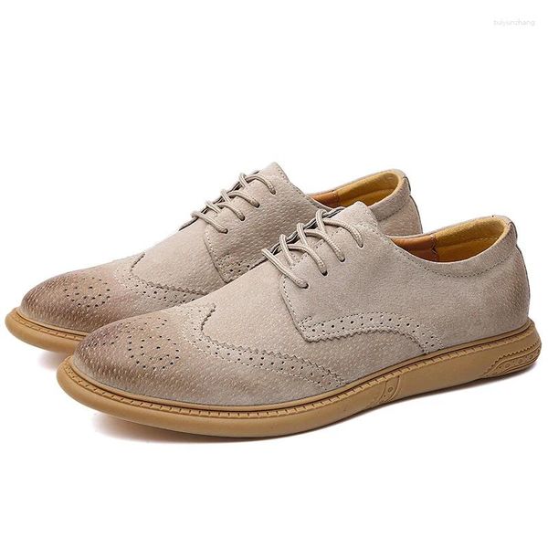 Sapatos de vestido 2023 homens branco formal salto alto oxfords macio mocassins masculino casamento aumento de altura dirigindo barco gommino