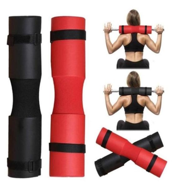 Schiuma Spugna Bilanciere Pad Copertura Collo Spalla Schiena Proteggi Pad Sollevamento Pesi Crossfit Pull Up Grip Supporto Strumenti di Sollevamento Pesi5282581