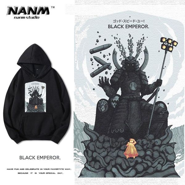 Godspeed You Black İmparator Post Rock Band Rocking Rock Hoodie Loose Featting Boy