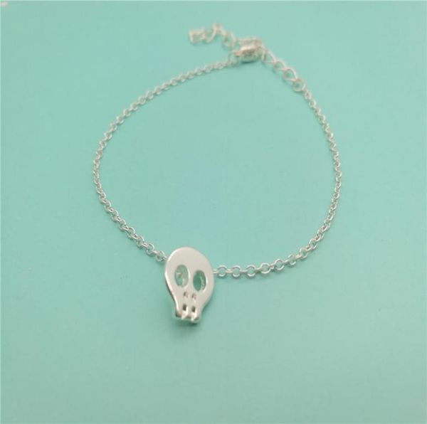 10 шт., простые браслеты с маленьким черепом в виде животного, крошечный браслет с сахарным черепом, милый браслет со скелетом для женщин, ювелирные изделия1278977