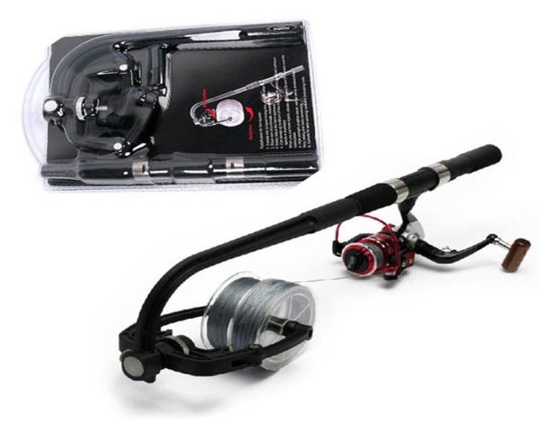 Baitcasting Reels Balıkçılık Hattı Sarı Makinesi Makine Dönen Makara Makarası Makarası Makarma İstasyonu Sistemi Grafit İnşaat DropshipIn5732721