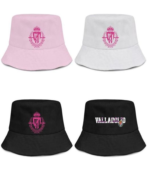 Real Valladolid SAD Pucela Albivioletas Kokosnussbaum Männer Angeln Eimer Sonnenhut Design Sportmannschaft einzigartige Original Sonnenkappe Brust b4983005