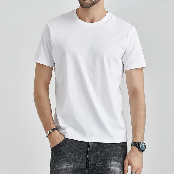 Ternos masculinos b3477 verão homem camiseta branca camisetas hipster harajuku confortável casual camiseta tops roupas curtas