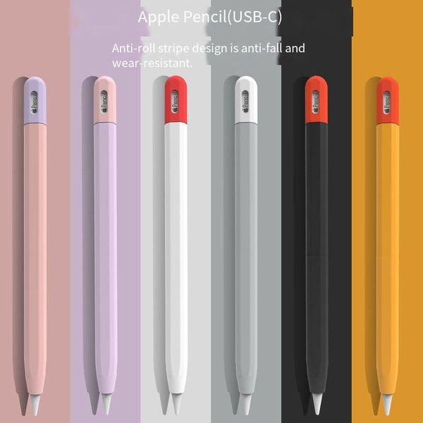 Stiftstifte für Apple iPad Touch -Kondensator Stiftfarbe Kontraststift Silikon