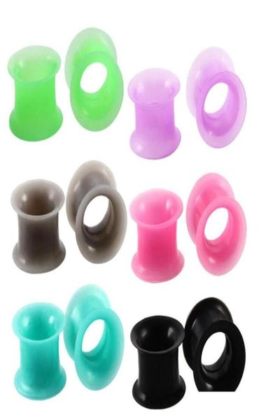 12pair große Ohrmessgeräte 325 mm Mix Farbtunnel Stecker für Frauen Männer Ohrhaut Expansions Earlet Stretcher Ohrring Bofy Jllhll Home004779725