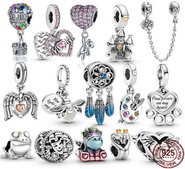 100 Sterling Silver 925 Desny Mini Charms Fit Bracciale P Bracciale P per donne Gioielli Reghip5433416