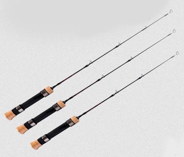 Süper Kısa Kış Balıkçı Çubuk Buz Deniz Dişli Karides H7JP Tekne Rods6427315