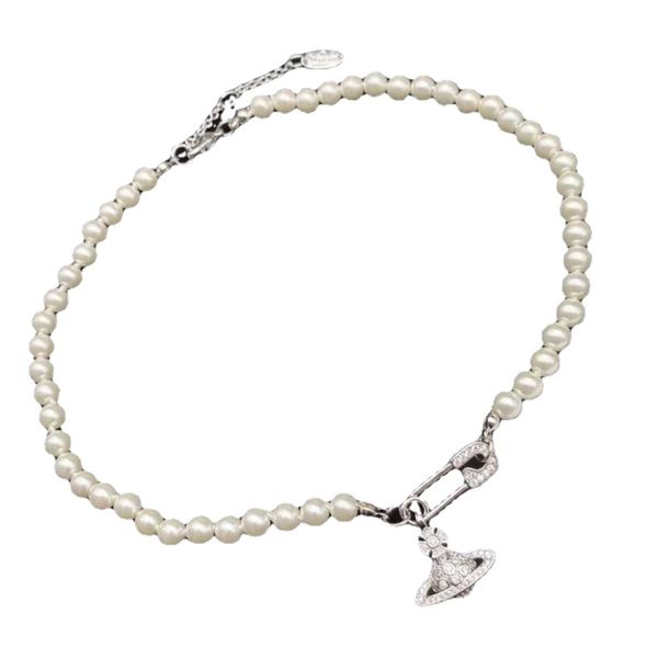 Charm-Armband Designer Saturn ausgehöhltes Volldiamant-Pin-Perlen-Armband Herren- und Damen-Luxusschmuck Jubiläumsgeschenk