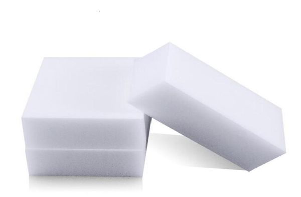 Esponjas de melamina mágica branca 100 peças, borracha de limpeza multifuncional, fornecimento de limpeza de cozinha doméstica 8686234