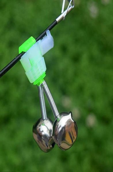 Novos acessórios de pesca vara de pesca sino alarme engrenagem plug em vara luminosa pequenos sinos espirais para 2917996