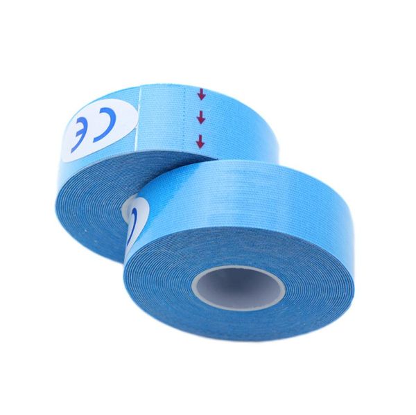 Ferramenta de proteção muscular Bandagem Tape Sport Sport Roll Roll Cotton Adhesive Ceir Muscle Sticke elástico Protetor de joelho8987246