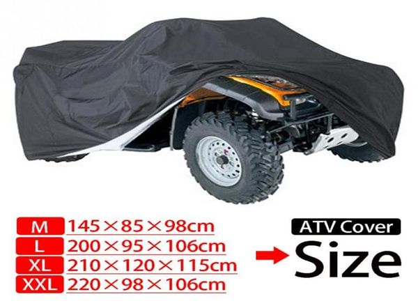 190T Su geçirmez Antiuv Dörtlü Bisiklet ATV Kapağı Polari S Canam K238A4681495