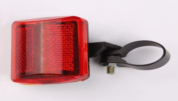 Bicicleta da bicicleta 5 led luz traseira da cauda ciclismo luz vermelha mtb aviso de segurança luzes piscando sem bateria 5049506