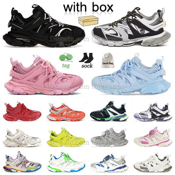Com caixa balenciaga balencaigas track 3.0 runner designer sapatos homens mulheres balenciaga's tracks pant 3 balenciagaa balenciga tess.s all black plataforma 【code ：L】 sapatilhas