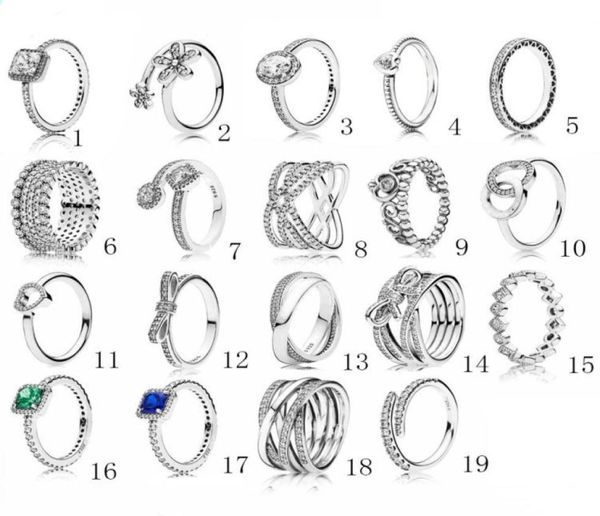 Hochwertige 925 Sterling Silver Men Diamond Ring Fashion Schmuck Hochzeitsverlobungsringe für Frauen8352014