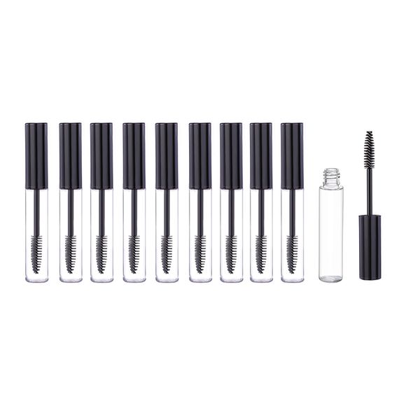 10 ml PETG-Kosmetikverpackung, flüssige Flasche für Wimpernwachstumsserum, leere, nachfüllbare Mascara-Röhre, Augenbrauen-Tönungscreme-Behälter