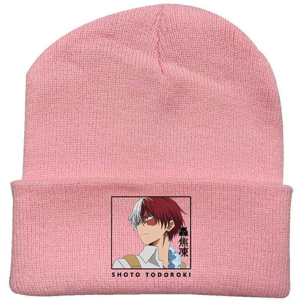 Cartoon Cute Beanie Women Winter Warm Bonnet Caps Unisex Pieghevole lavorato a maglia Hip Hop Outdoor Uomo Skullies Cappello Z0303301w