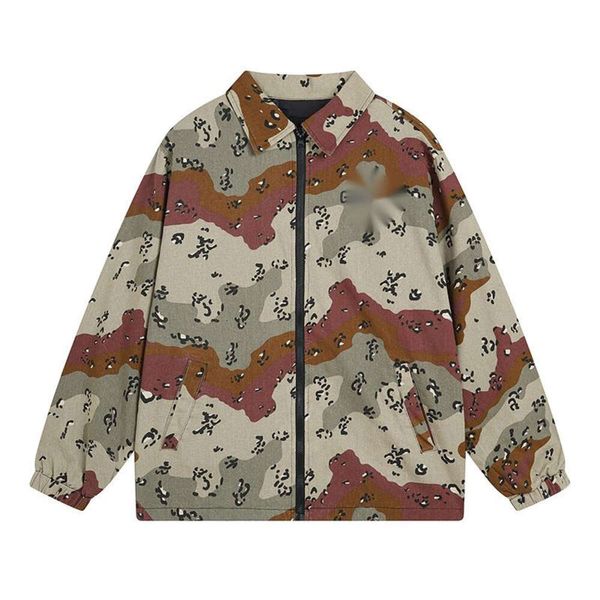 GELLERY DAPT Designer-Jacke, hochwertige Herrenjacken, Alphabet-Coach-Jacke, Camo-Reißverschlussmantel, Herren- und Damenbekleidung