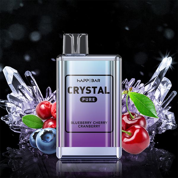 Crystal Vape 6000Puffs 2% прочности 12 мл Vape Juice Одноразовая сигаретная затяжка Crystal E 6K Вейперы со вкусом арбуза и льда