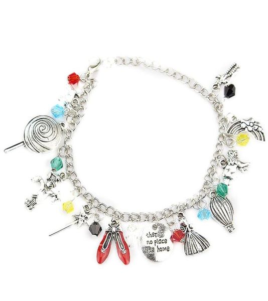 Pulseira personalizável com pingente inspirado no WIZARD Of OZ03171918