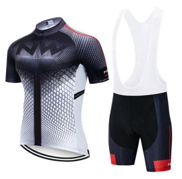 nw morvelo 2020 verão dos homens camisa de ciclismo shorts manga curta conjunto maillot bib shorts roupas bicicleta camisa respirável roupas zef8429411