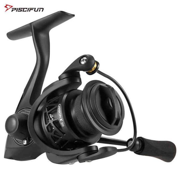 Mulinello da spinning Piscifun Carbon X taglia 500 1000 per la pesca sul ghiaccio 521 Mulinello da pesca sul ghiaccio ultra liscio 11BB W2203088439261