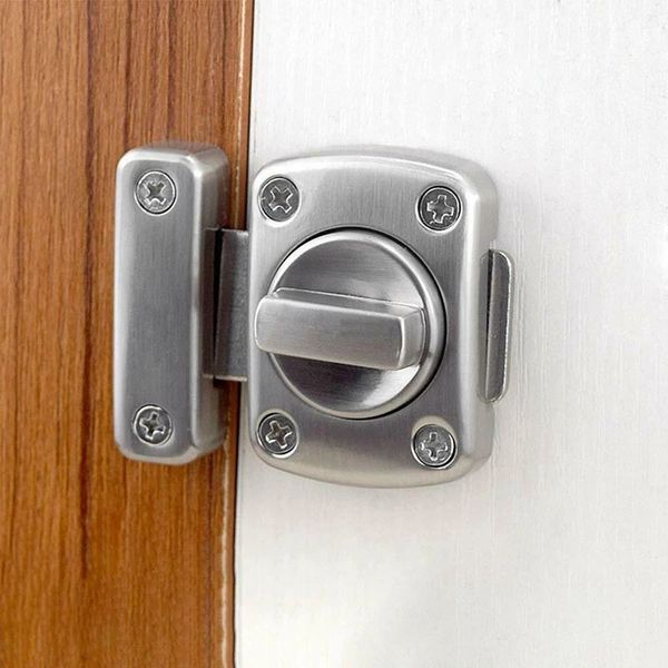 Serrature per porte Privacy WC Libero Bloccato Impegnato WC Cabine doccia Bagno Girare Twist Bolt Catch 231212