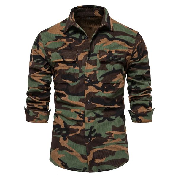 Männer Hemden Marke Elastische Baumwolle Denim Hemd Männer Langarm Qualität Cowboy für Casual Slim Fit Herren Designer Kleidung Camouflage 231212