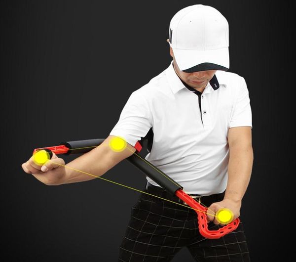 Golfschwung-Trainingsanleitung Leichter Trainer Haltungshilfen Armkorrektur-Werkzeug Zubehör6987619