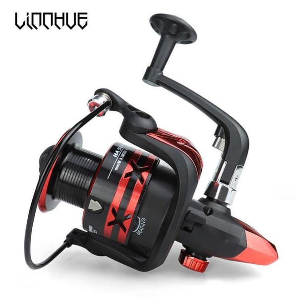 Mulinello da pesca LINNHUE HA10007000 Mulinello da spinning Impugnatura in gomma 521 Max Drag 8KG Pesca alla carpa Accessori per la pesca in acqua salata Pesca H107171605