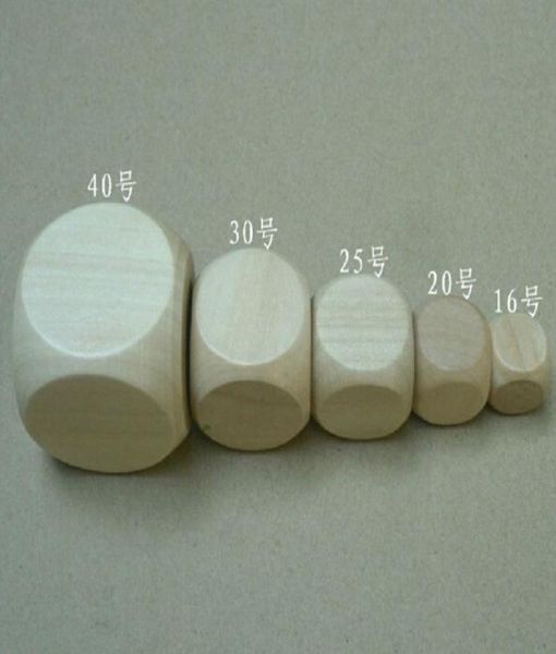 30 мм пустые 6-сторонние игральные кости бозоны деревянные кубики специального назначения кубики для обработки «сделай сам» небольшой подарок игровые кости хорошее высокое качество 3053471