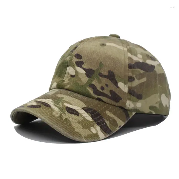 Ballkappen Camouflage Herren Baseballmütze für Frauen Snapback Armee Outdoor Sprot Männer Hut Knochen Trucker Camo Sun Gorras Männlich