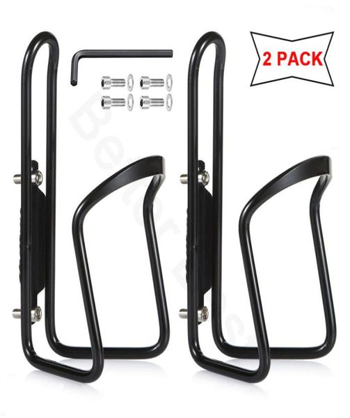 Bidonhouders Basic MTB-fiets Legering aluminium Lichtgewicht bidonhouder Kooien Beugels2-pack geboorde gaten Req7985511