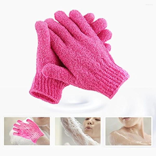 Одноразовые перчатки с пятью пальцами для ванны, домашнее полотенце для душа, скраб для мытья тела, детские товары для дома, эластичная протирка для спины, чистка для купания