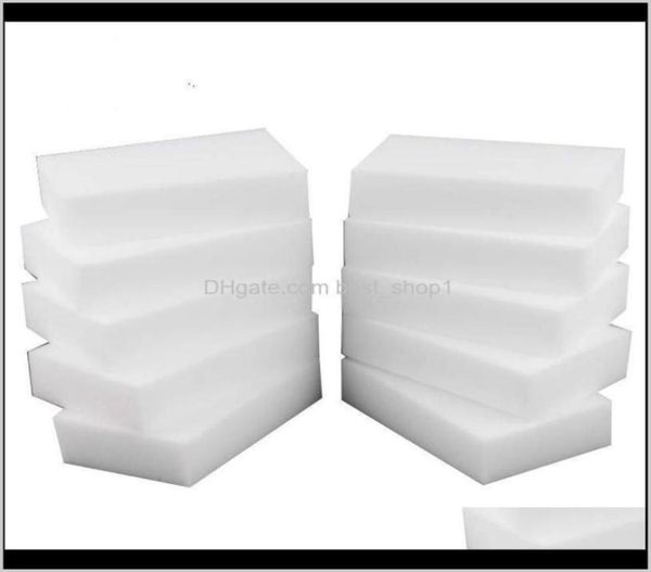 Esponjas Esfregões Magic White Esponja Eraser para Teclado Carro Cozinha Banheiro Limpeza Melamina Limpa Alta Desity Guxwf Wyzd698329228