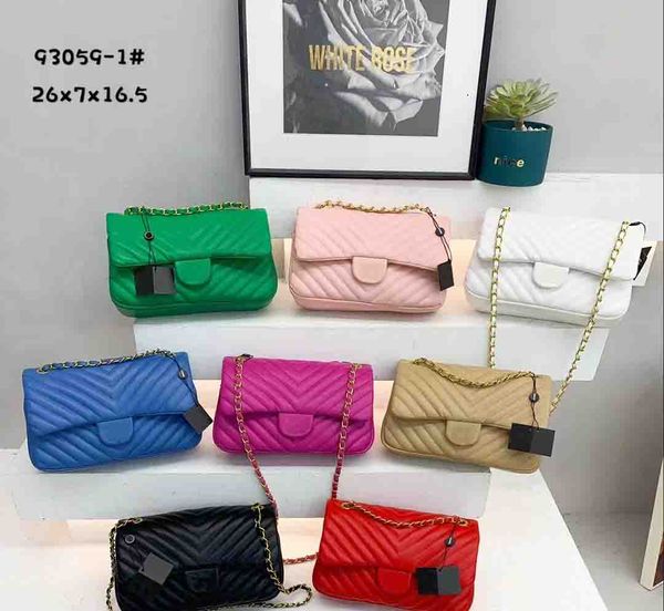 Caviar sacos sacoche luxos designer mulheres saco marca canal bolsa de couro feminino corrente de ouro crossbody preto branco rosa gado ombro cc saco