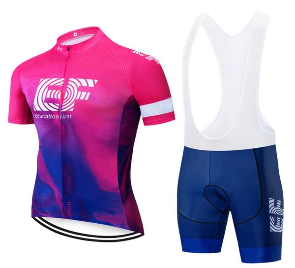 TEAM 2021 NEU EF CYCLING JERSEY 20D Bike Shorts Set Ropa Ciclismo HERREN Sommer schnell trocknend Profi RADFAHREN Maillot Hosen Kleidung3771011