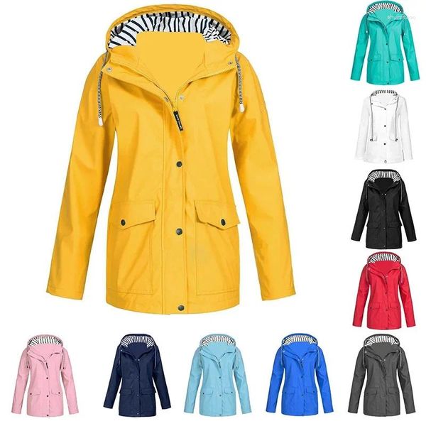 Женские плащи Штурмовик, 2 предмета, уличная куртка для альпинизма, однотонная, простая и удобная на шнурке, осень-зима